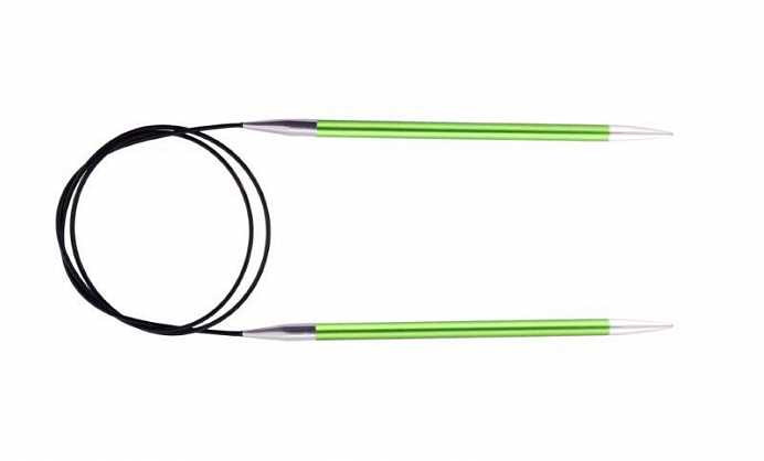 Спицы круговые KnitPro Zing, 80 см, 2-12 мм — фото в интернет-магазине Моточки Клубочки